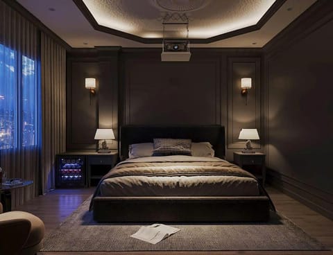 Bed, Bedroom