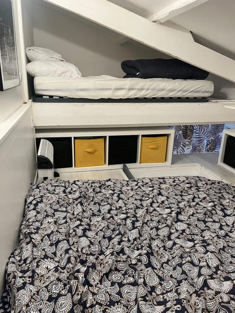 Bed, Photo of the whole room, Bedroom, bunk bed