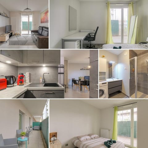 T3 calme & lumineux - idéal familles & pros à Villeurbanne Apartment in Villeurbanne
