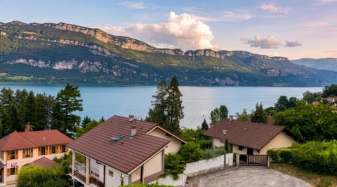Property building, Bird's eye view, Sunrise