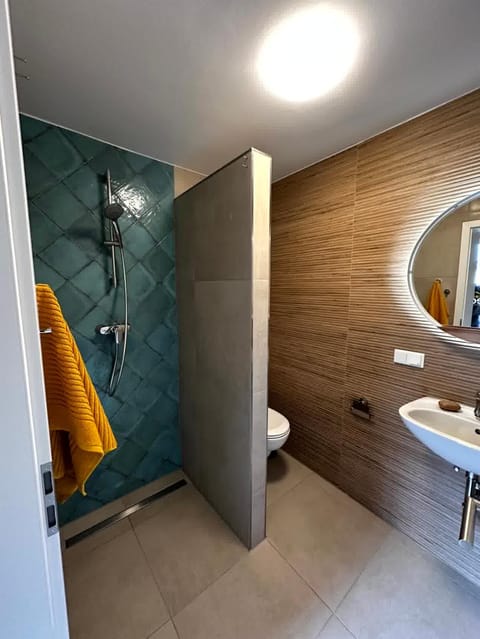 Shower, Toilet, Bathroom, towels
