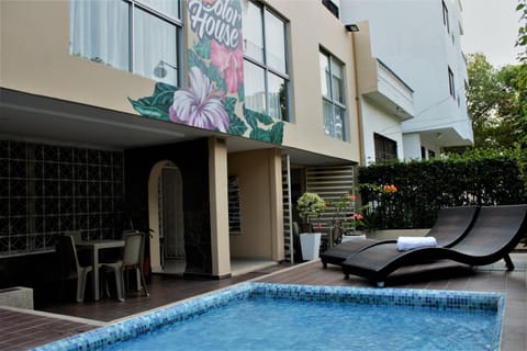 Property building, Patio, Facade/entrance, Swimming pool, Swimming pool