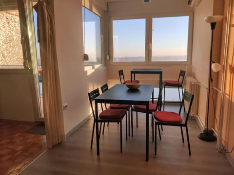 View (from property/room), Balcony/Terrace, Seating area, Dining area