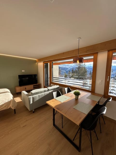 Studio moderne et cosy avec piscine et sauna Apartment in Crans-Montana