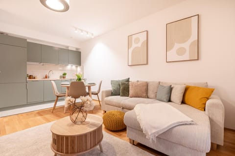 Kitchen or kitchenette, Living room