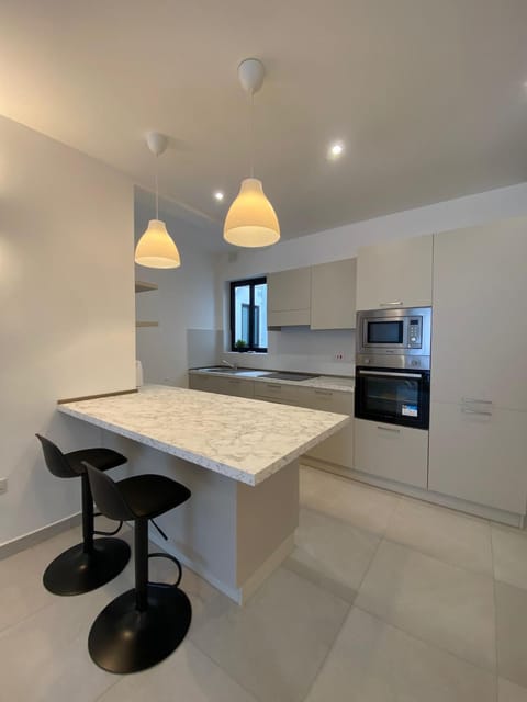 Kitchen or kitchenette, Dining area, oven, stove, toaster
