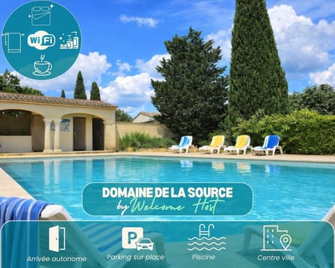 Domaine de la Source, Charme & piscine à Uzès Apartment in Uzes
