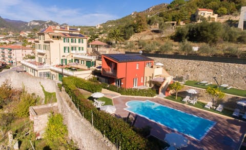 Day, Bird's eye view, Mountain view, Swimming pool