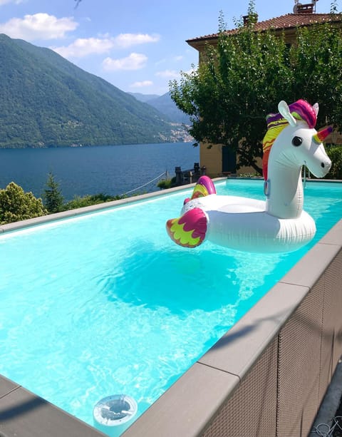 Natural landscape, Lake view, Mountain view, Pool view, Swimming pool