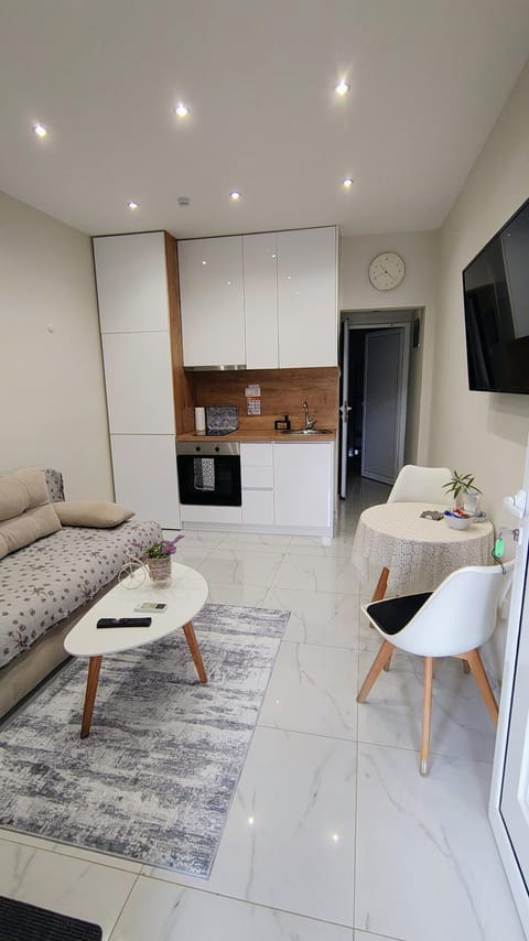 TV and multimedia, Kitchen or kitchenette, Living room, Seating area, Dining area, oven, stove