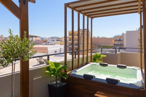 Patio, Hot Tub, View (from property/room), Balcony/Terrace