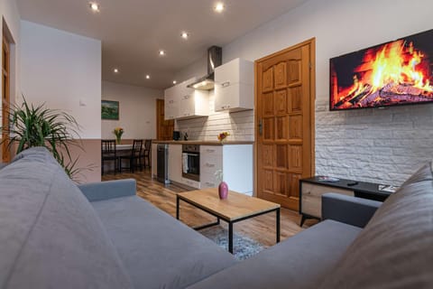 Kitchen or kitchenette, Living room