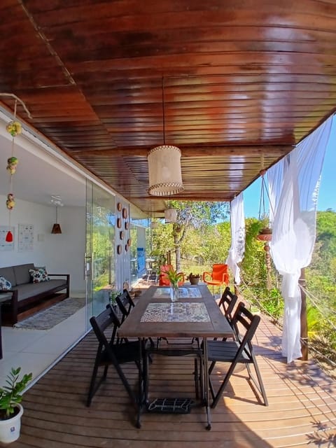 Natural landscape, Garden, View (from property/room), Balcony/Terrace, Living room, Seating area, Dining area, Garden view