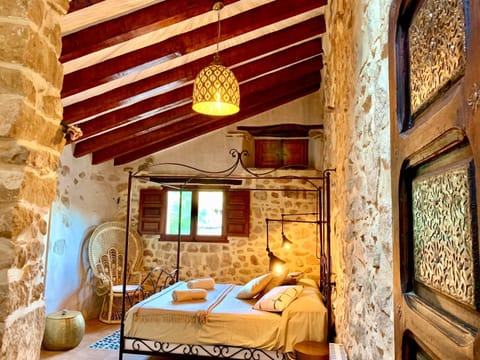 Property building, Living room, Bedroom