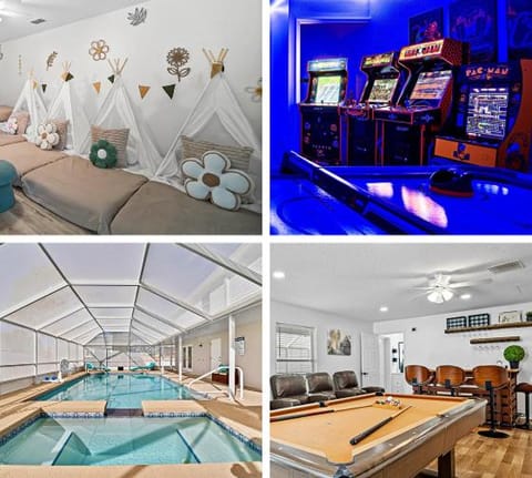 Billiard, Game Room, Bedroom, Swimming pool