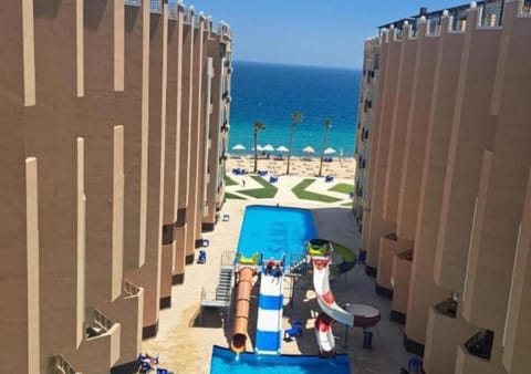Property building, Pool view, Sea view, Swimming pool