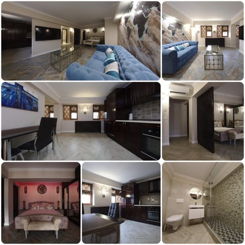 Bed, Living room, Photo of the whole room, Seating area, Bedroom