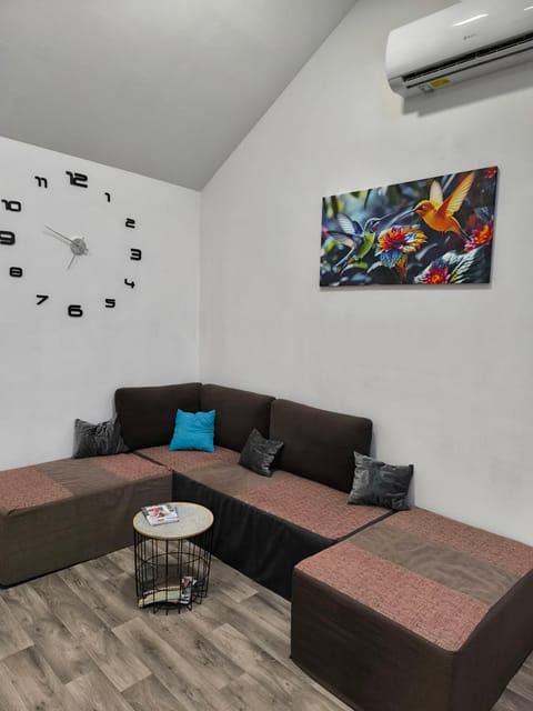 Living room, Seating area, air conditioner