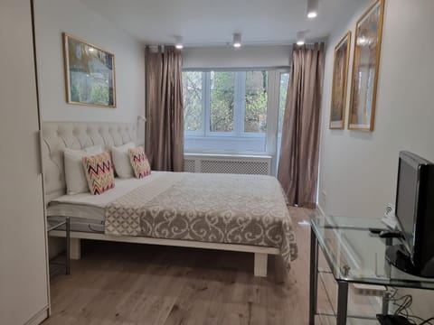 Bed, TV and multimedia, Photo of the whole room, Bedroom