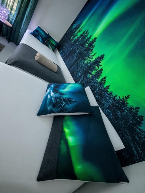 Bed, Decorative detail, Bedroom