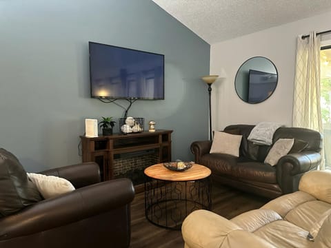 TV and multimedia, Living room, Seating area, fireplace