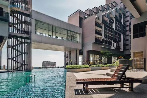 Property building, Day, Pool view, Swimming pool