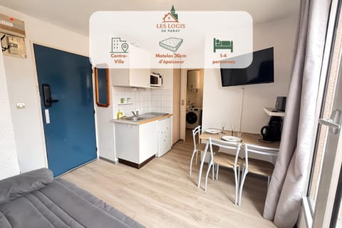 T2 23m2 Confort calme Centre ville Paray app 408 Apartment in Paray-le-Monial