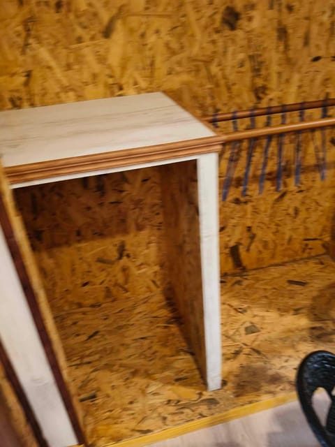 Photo of the whole room, wardrobe