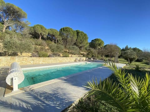 Natural landscape, Garden, Swimming pool