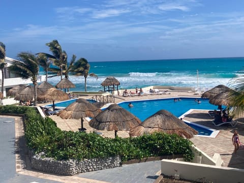Natural landscape, Beach, Swimming pool