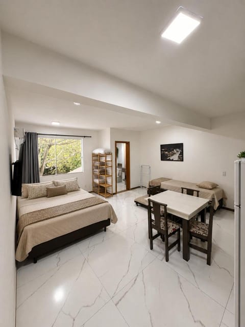 Photo of the whole room, Seating area, Dining area