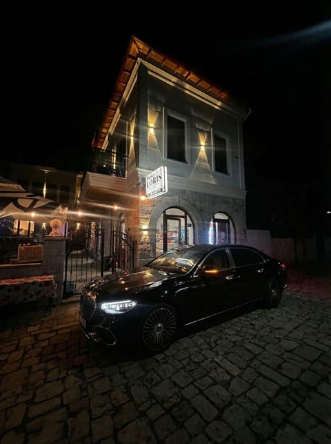 Property building, Night, Parking