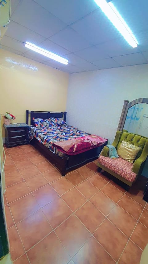 Furnished Bedroom with beside or out side bathroom Vacation rental in Al Sharjah