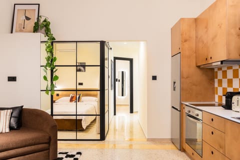 Living room, Bedroom