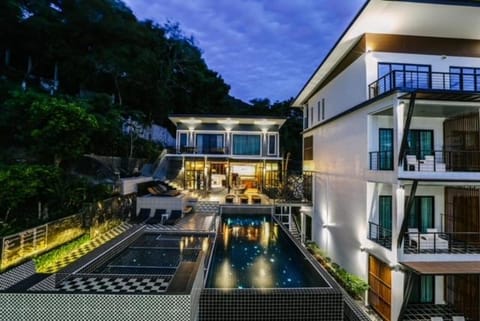 Property building, Pool view, Swimming pool