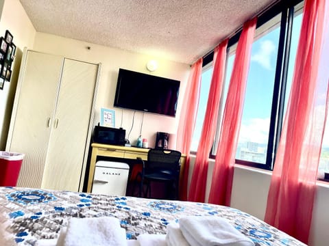 Bed, TV and multimedia