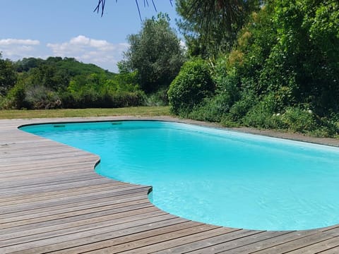 Natural landscape, Pool view, Swimming pool
