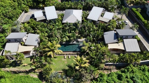 Natural landscape, Bird's eye view, Garden view, Pool view, Swimming pool