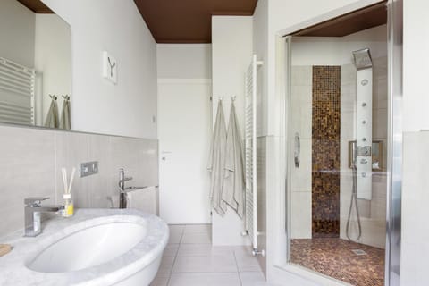 Shower, Toilet, Bathroom, towels