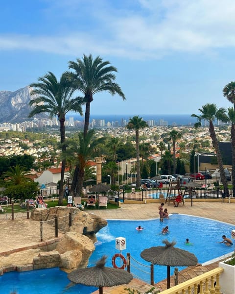 Nearby landmark, Day, Natural landscape, Children play ground, Beach, Aqua park, Mountain view, Pool view, Sea view, Swimming pool, sunbed