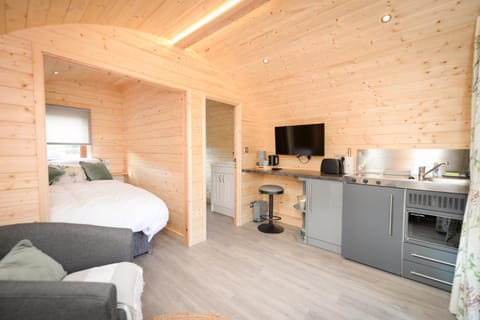 Luxury Glamping Pod - Garthside Farm Holidays Campground/ 
RV Resort in England