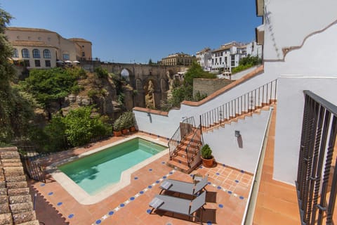 Patio, Natural landscape, View (from property/room), Balcony/Terrace, Pool view