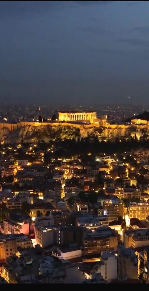 Night, Bird's eye view, City view