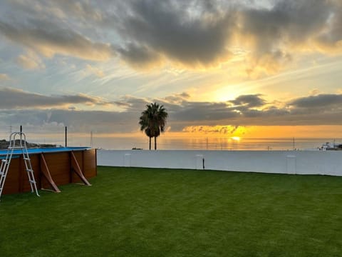Garden, Sea view, Sunrise