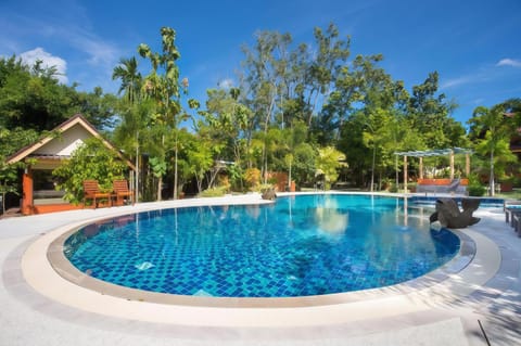 Spring, Day, Garden, Garden view, Pool view, Swimming pool, sunbed