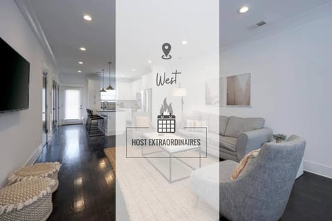 Double Townhomes Elegant Design Big Groups House in Nashville