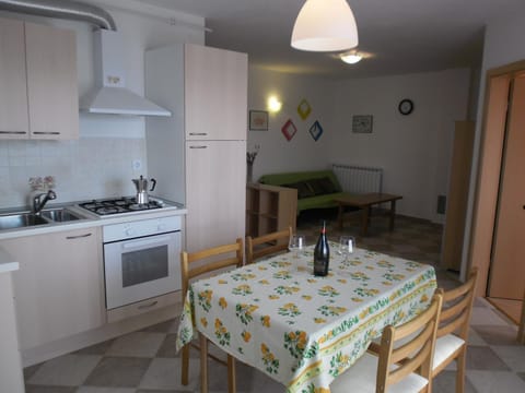 Kitchen or kitchenette, Dining area