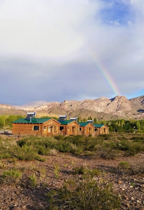 Property building, Spring, Day, Natural landscape, Mountain view