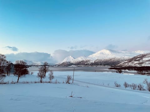 Marvelous farmhouse with amazing fjord and mountain view in Northern Norway House in Nordland, Norway