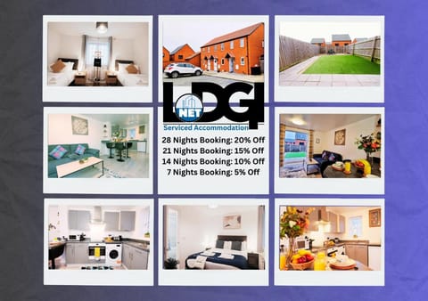 Property building, Bed, Property logo or sign, Garden, Living room, Decorative detail, Bedroom, Parking, furniture, hair dryier, internet, microwave, oven, stove, toaster, towels, washing machine, dryer, kitchen